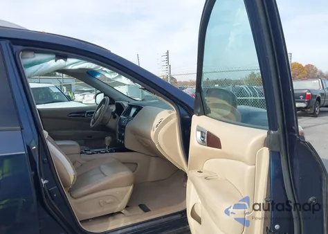 2015 Nissan Pathfinder Platinum from USA, damaged, VIN 5N1AR2MM8FC659417